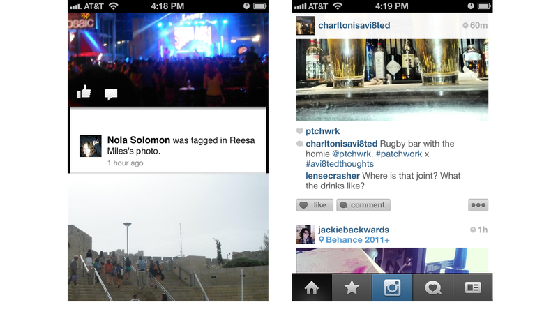 Illustration for article titled Facebook Camera vs. Instagram: Ultimate Mobile Photo Sharing Smackdown